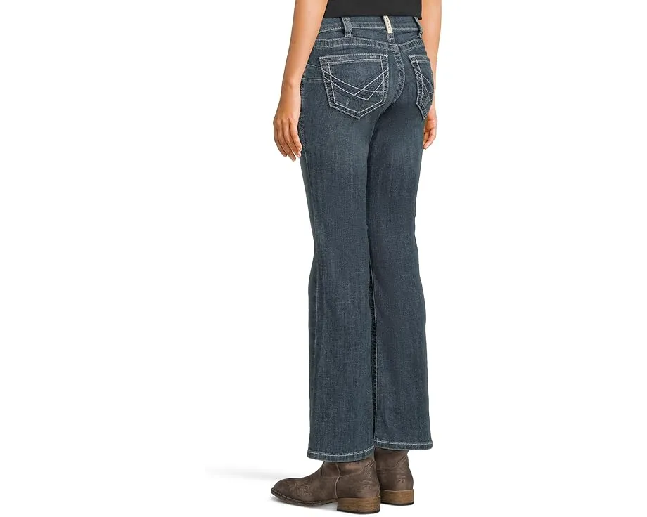 Джинсы с клешем Ariat R.E.A.L. Mid-Rise Raquel и средней посадкой