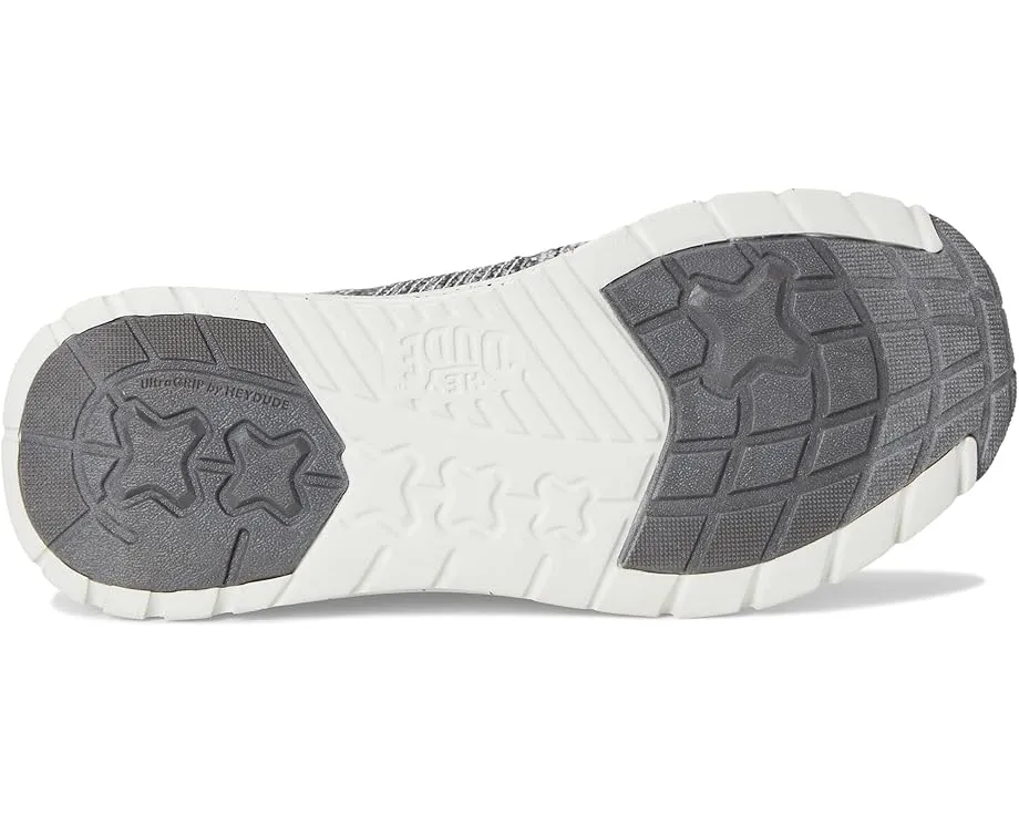 Кроссовки Hey Dude Sirocco Multi Knit с эластичными шнурками и сетчатым верхом