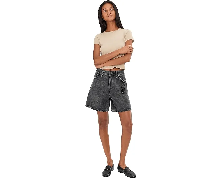 Шорты Levi's High Baggy Short свободного кроя с высокой посадкой и пятью карманами