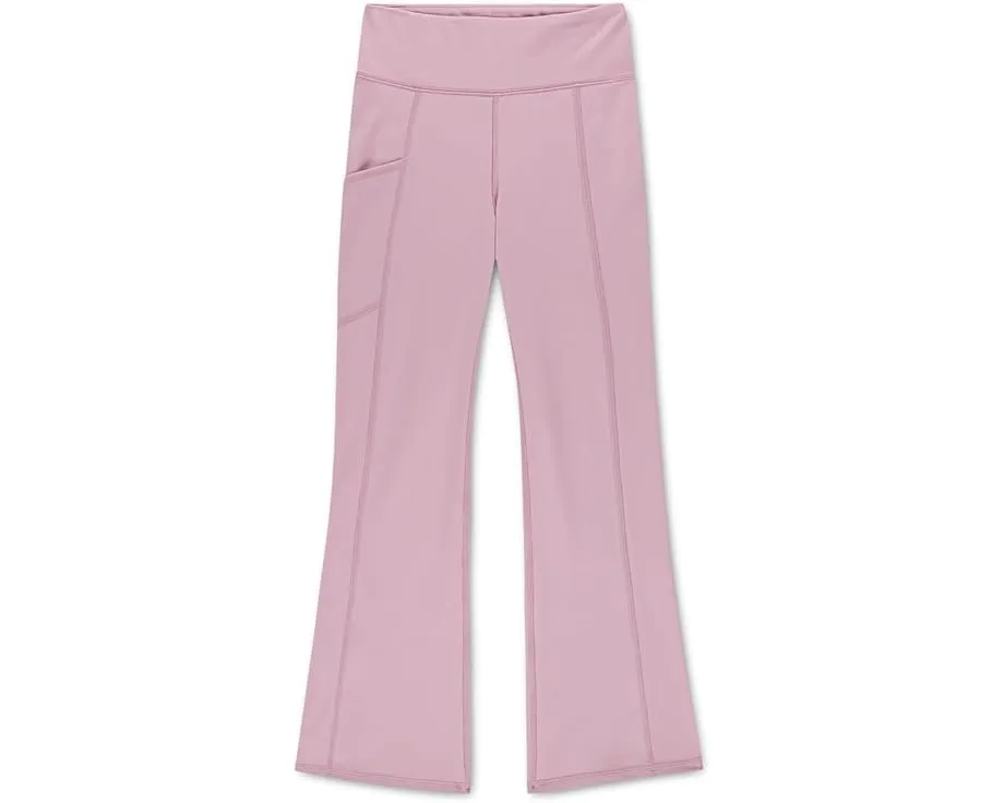 Леггинсы abercrombie kids Ypb Flare Legging с расклешенным низом и боковым карманом