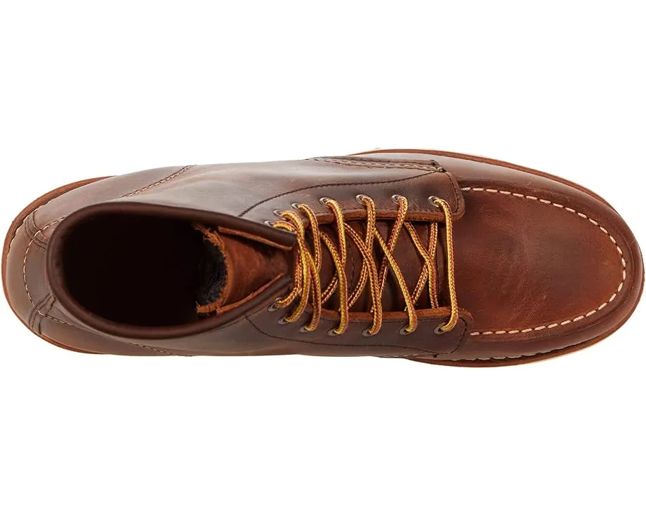 Ботинки Red Wing Heritage 6" Classic Moc с водонепроницаемой кожей и гибкой подошвой из крепа