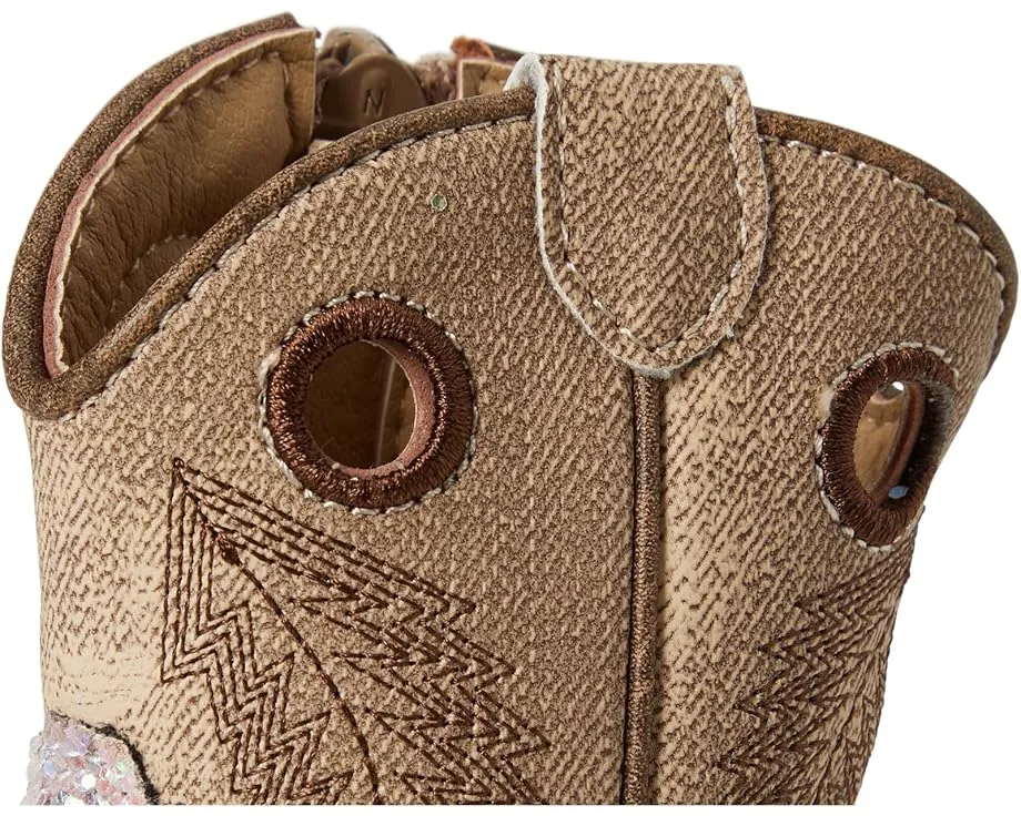 Сапоги Cowbabies Willow Glitter с блестками и джинсовым голенищем