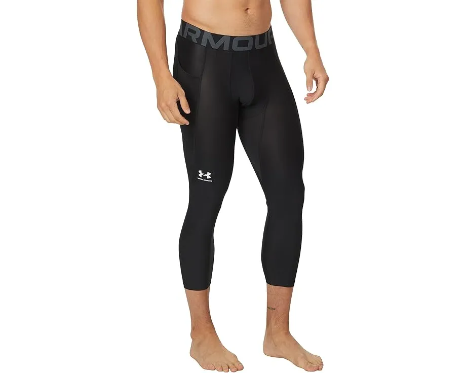 Under Armour Леггинсы 3/4 Heatgear Armour с сетчатыми вставками