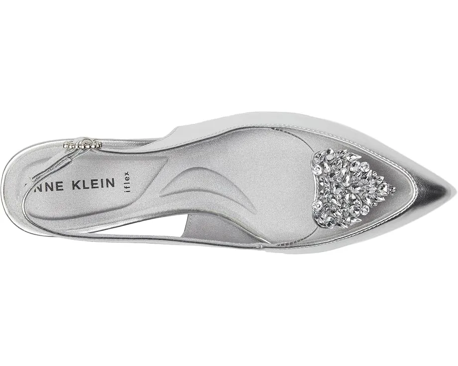 Anne Klein туфли Inviting на устойчивом каблуке с ремешком и стразами