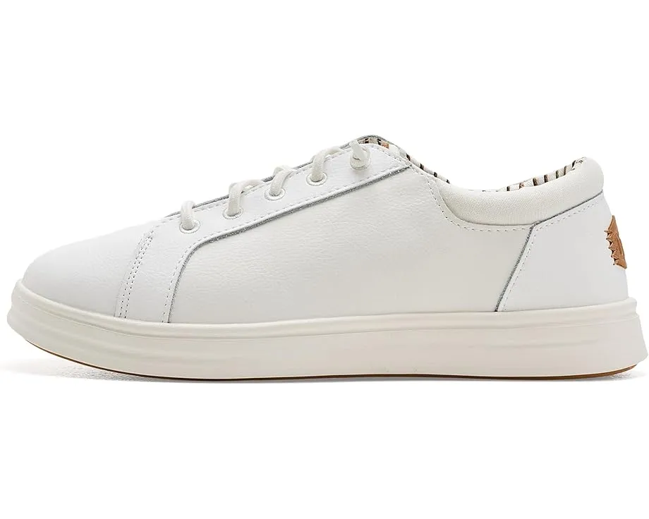 Hey Dude Kids Paul Pro Classic с гибким кожаным верхом и стелькой ЭВА