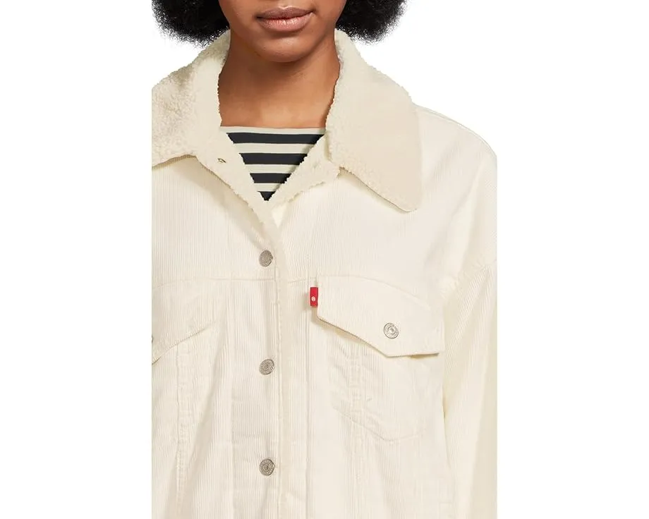 Джинсовая куртка Levi's 90s Sherpa Trucker с подкладкой из искусственного меха