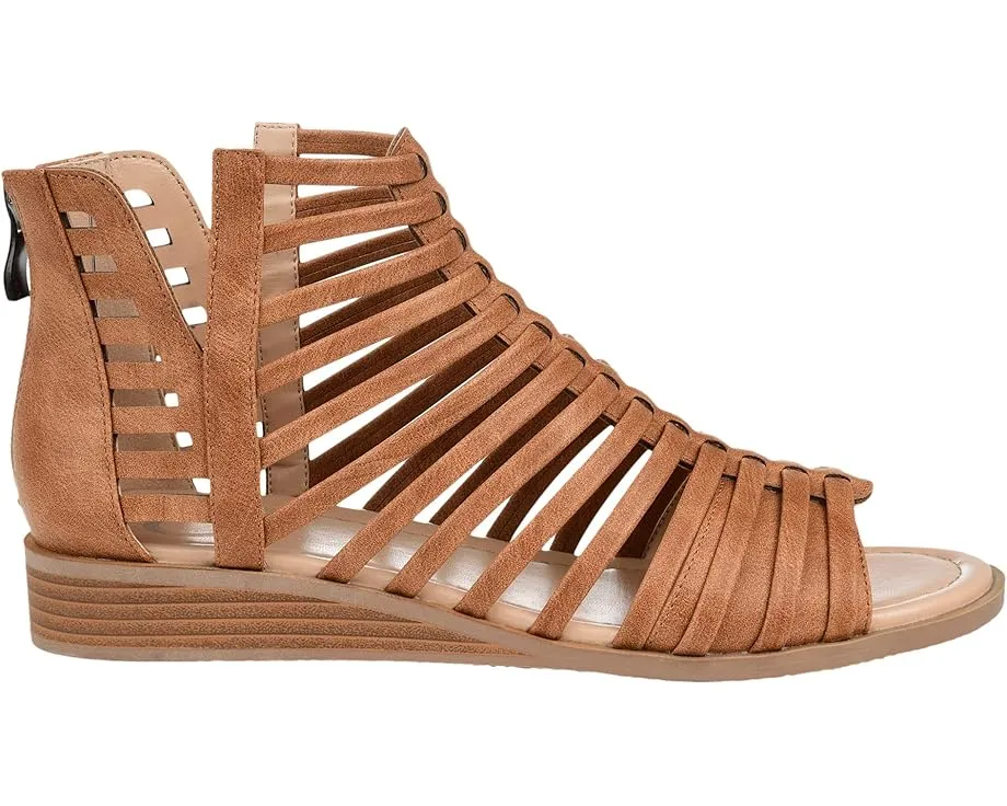 Сандалии Journee Collection Delilah на скрытом клине с пеной Comfort Foam