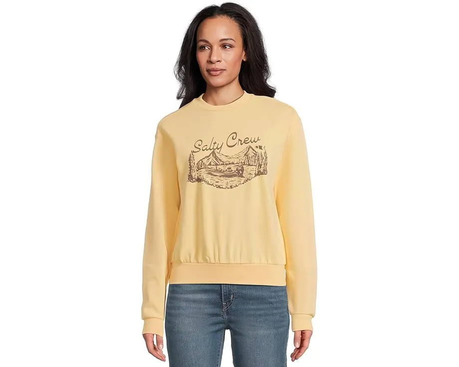 Футболка Camp Salty Crew с длинными рукавами и принтом