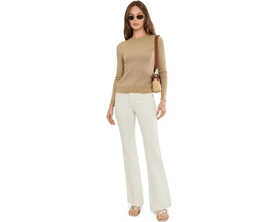 Свитер Lauren Ralph Lauren Petite с мелким жаккардовым узором и круглой горловиной