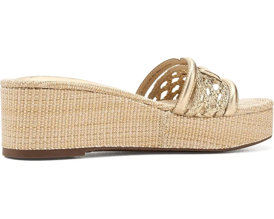 Сандалии Sam Edelman Pauleena Weave на платформе и танкетке с плетеным узором