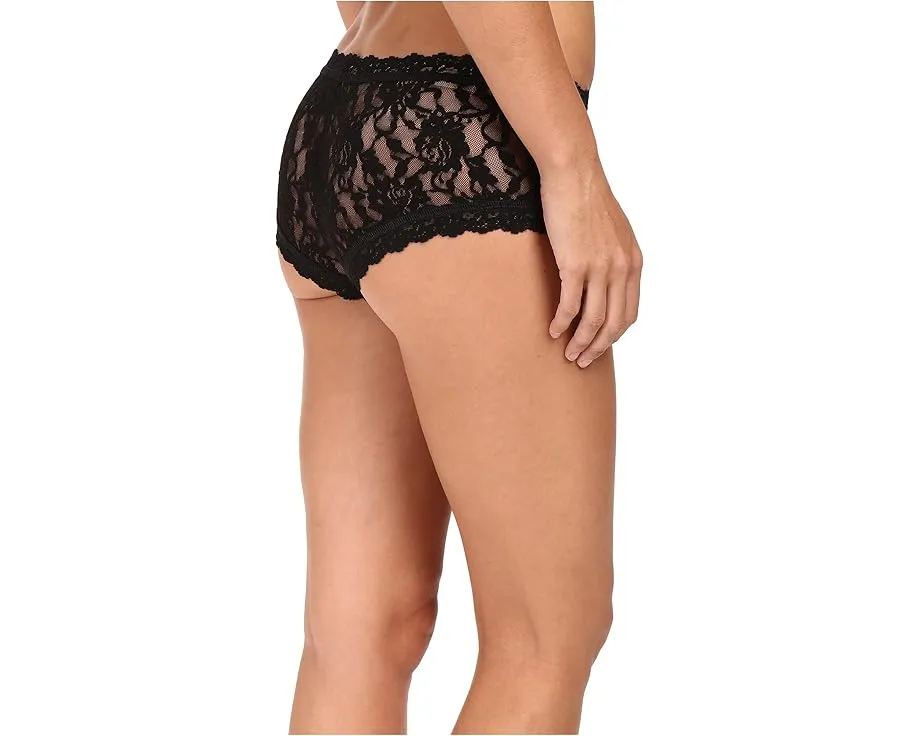 Hanky Panky Комплект из 3 шорт-плавок Signature Lace с кружевом и хлопковой ластовицей