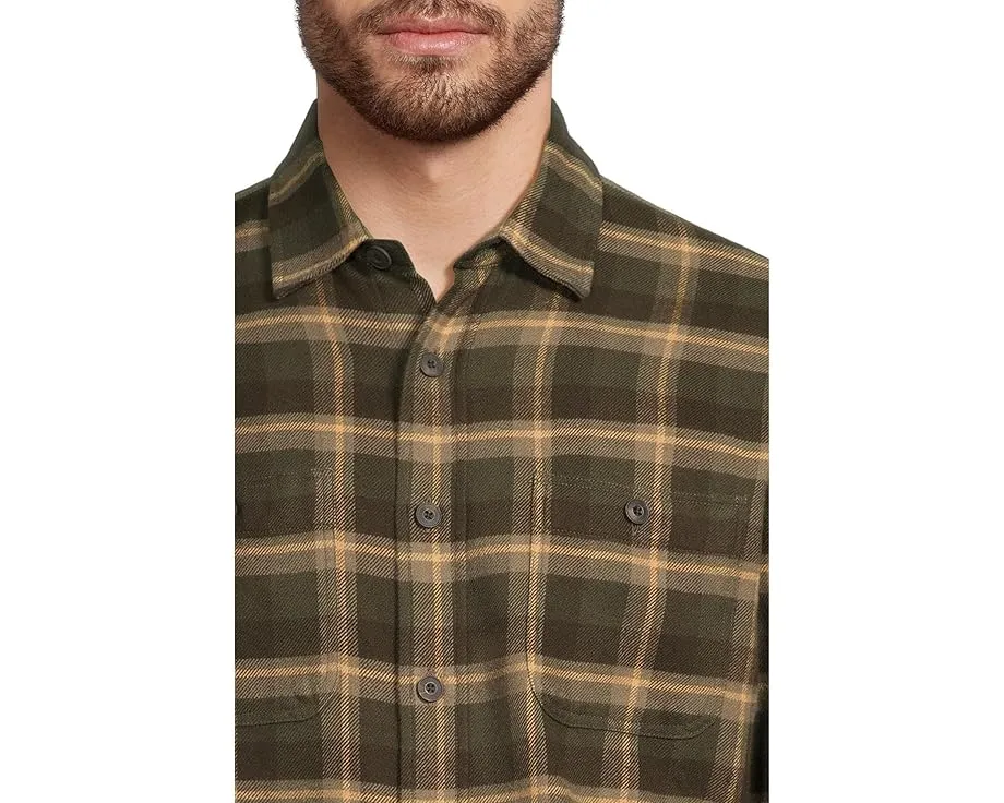 Фланелевая рубашка Faherty Heirloom Portuguese из органического хлопка