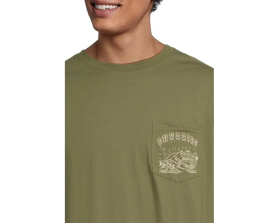 Футболка Chubbies The Handy Man с длинным рукавом и накладным карманом