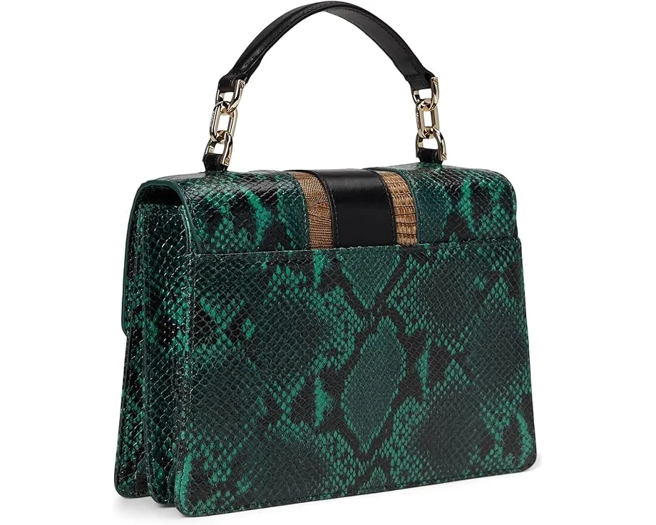 Сумка Brahmin Small Hallie с расширяющимися боками и пятью карманами