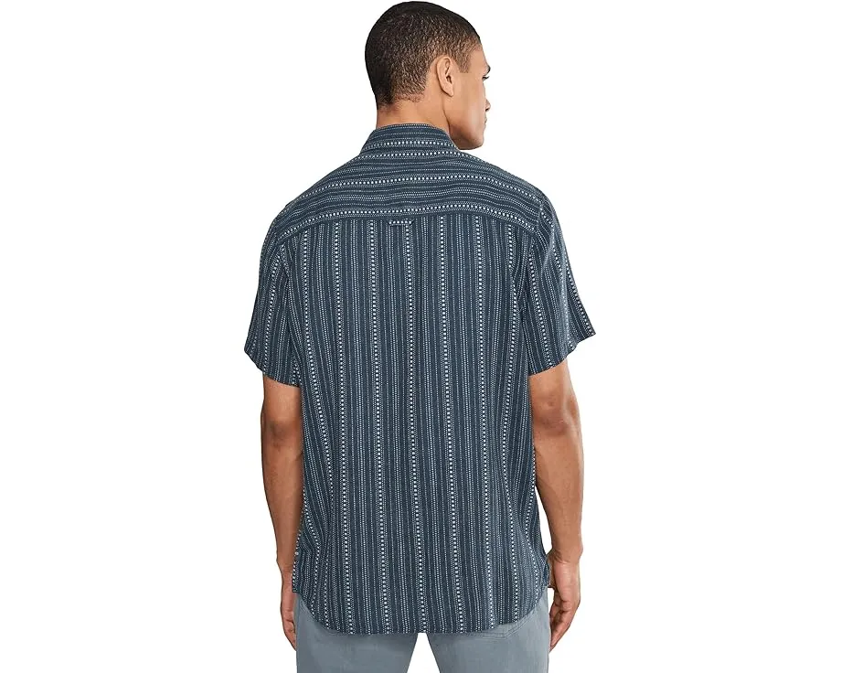 Рубашка Toad&Co Taj Hemp с коротким рукавом из легкой ткани для повседневной носки