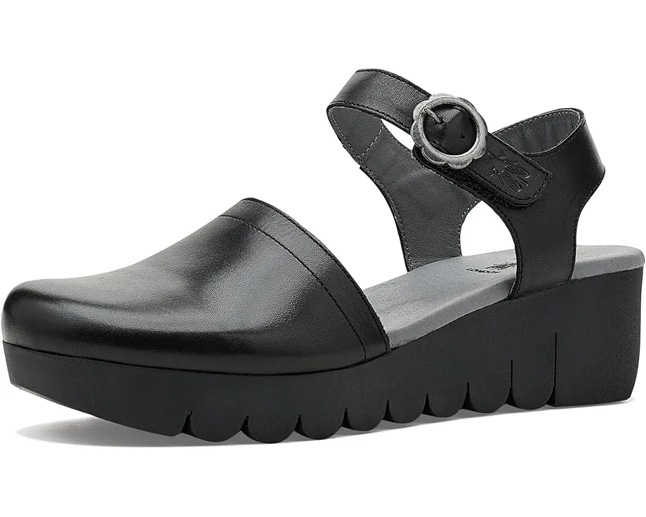 Сандалии FLY LONDON Vizi385fly на платформе с ремешком на щиколотке и пряжкой