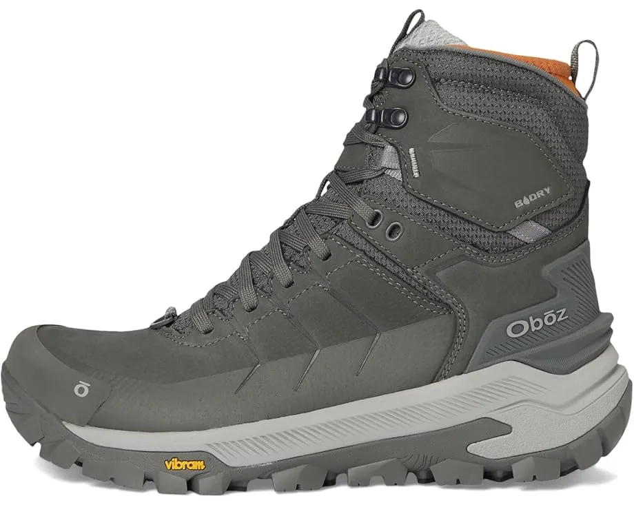 Утепленные водонепроницаемые ботинки Oboz Bangtail Mid Insulated B-Dry с мембраной