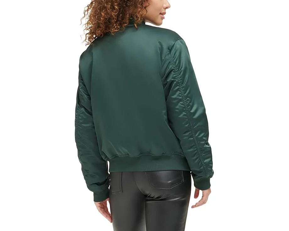 Levi's модная куртка-бомбер Fashion Bomber с рукавами-фонариками