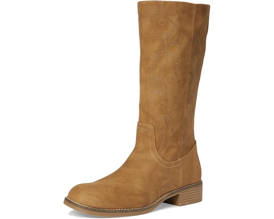 Ботинки Steve Madden Kids Riggs до колена с квадратным носком