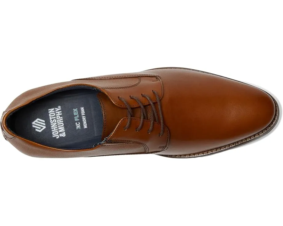 Johnston & Murphy Landry Embossed Plain Toe с тиснением и конструкцией XC Flex
