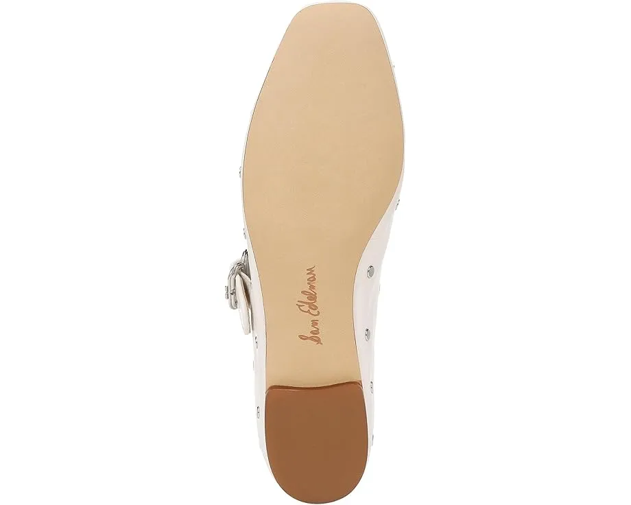 Кожаные балетки Sam Edelman Michaela Stud с квадратным носком и пряжкой