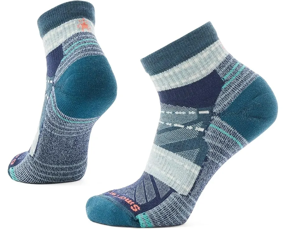 Носки Smartwool Hike Light Cushion Margarita Ankle с легкой амортизацией и технологией Indestructawool
