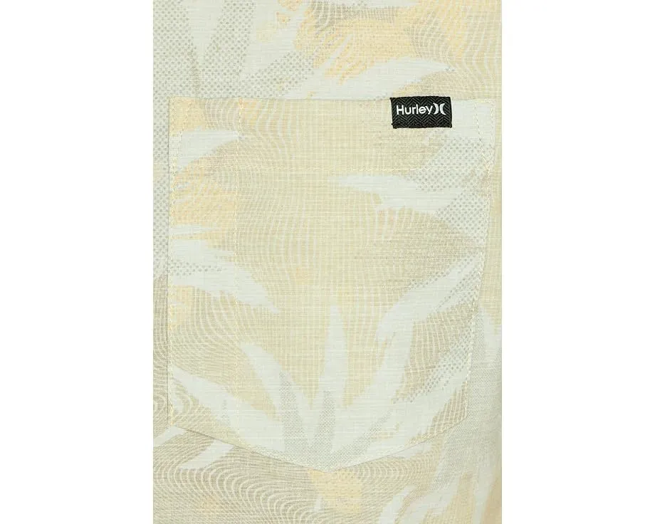 Hurley Newport Stretch Рубашка с коротким рукавом и эластичной тканью