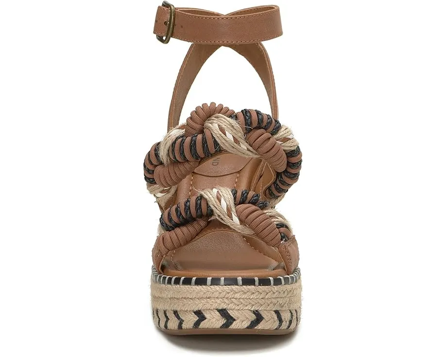 Сандалии Jewelly от Lucky Brand с двумя кожаными ремешками и высоким каблуком