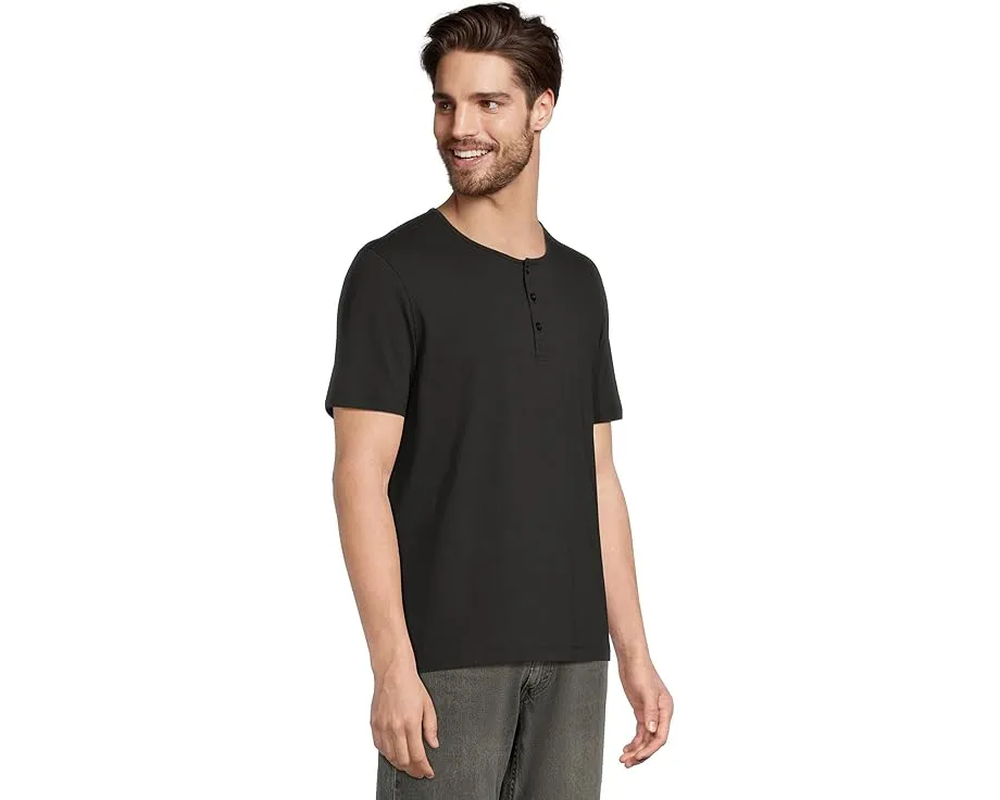 Хенли UNTUCKit EcoSoft Short Sleeve Henley из экологичной ткани