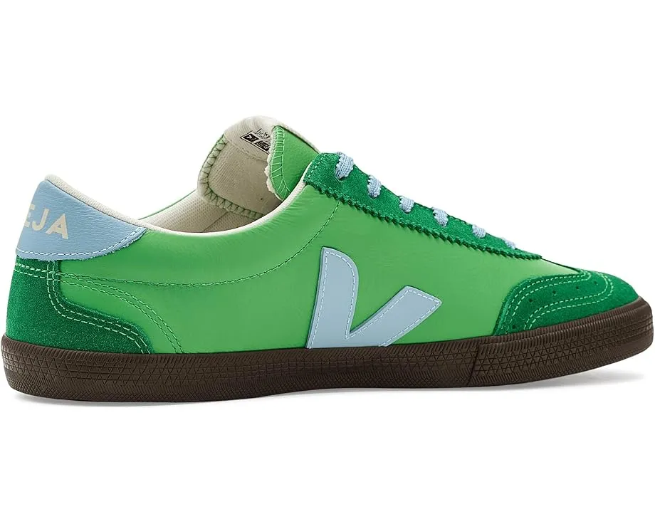 Кроссовки VEJA Volley из кожи с круглым носком и резиновой подошвой