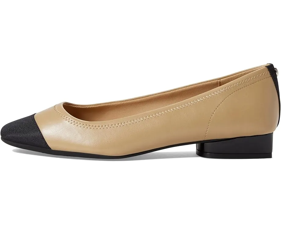 Балетки Anne Klein Carlie с квадратным носком и небольшим каблуком