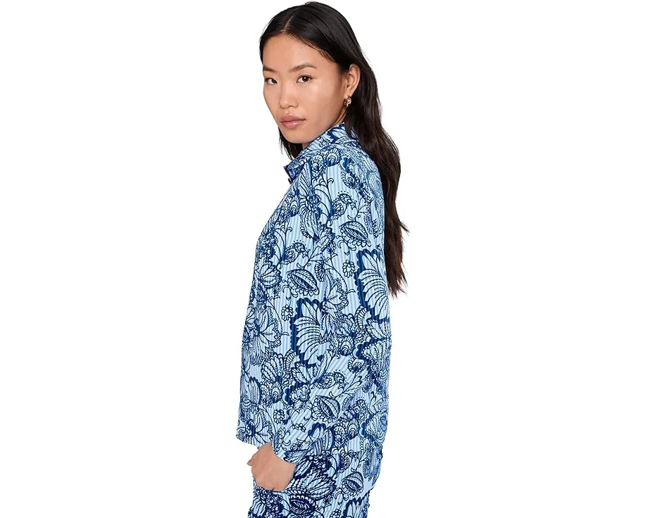 Lilly Pulitzer толстовка Eleni с защитой UPF 50+ и молнией