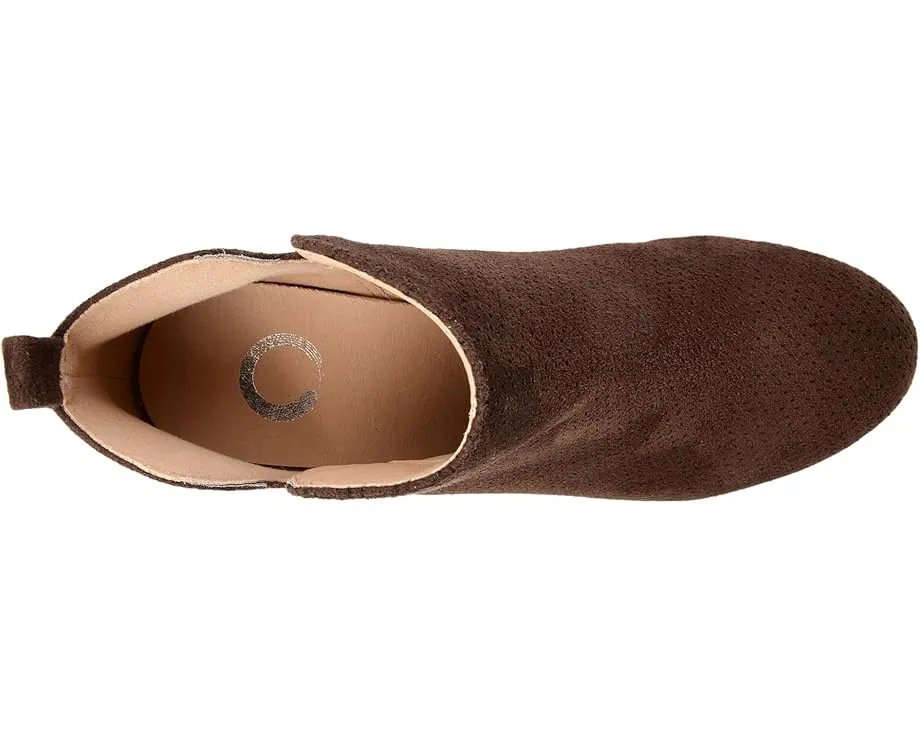 Ботильоны Mylee на платформе с перфорацией от Journee Collection