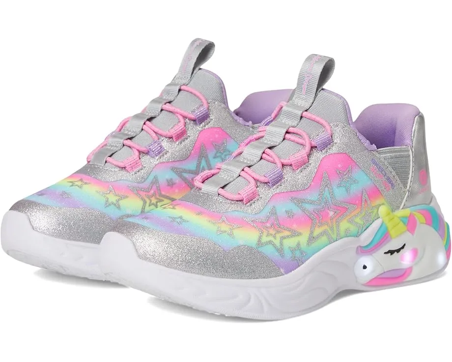 Детские кроссовки Skechers Unicorn Dreams Starry Lite со светящейся подошвой