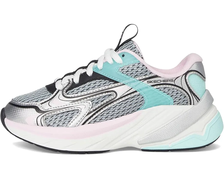 SKECHERS KIDS S2K детские кроссовки в стиле Y2K с сетчатым верхом и амортизирующей межподошвой