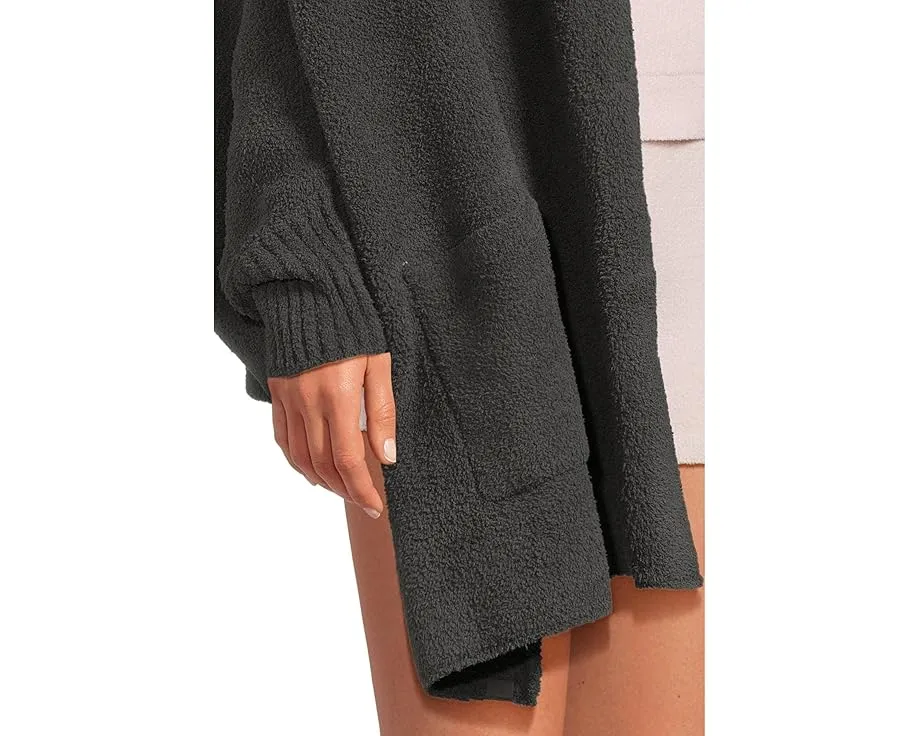 Плед-кардиган Barefoot Dreams CozyChic из мягкого микрофибрового трикотажа