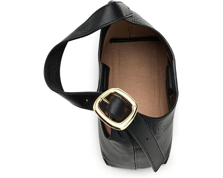 Сумка Madewell Puffy Buckle Shoulder через плечо из гладкой кожи