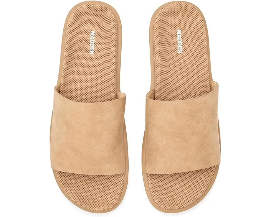 Шлепанцы Steve Madden Alden черные замшевые