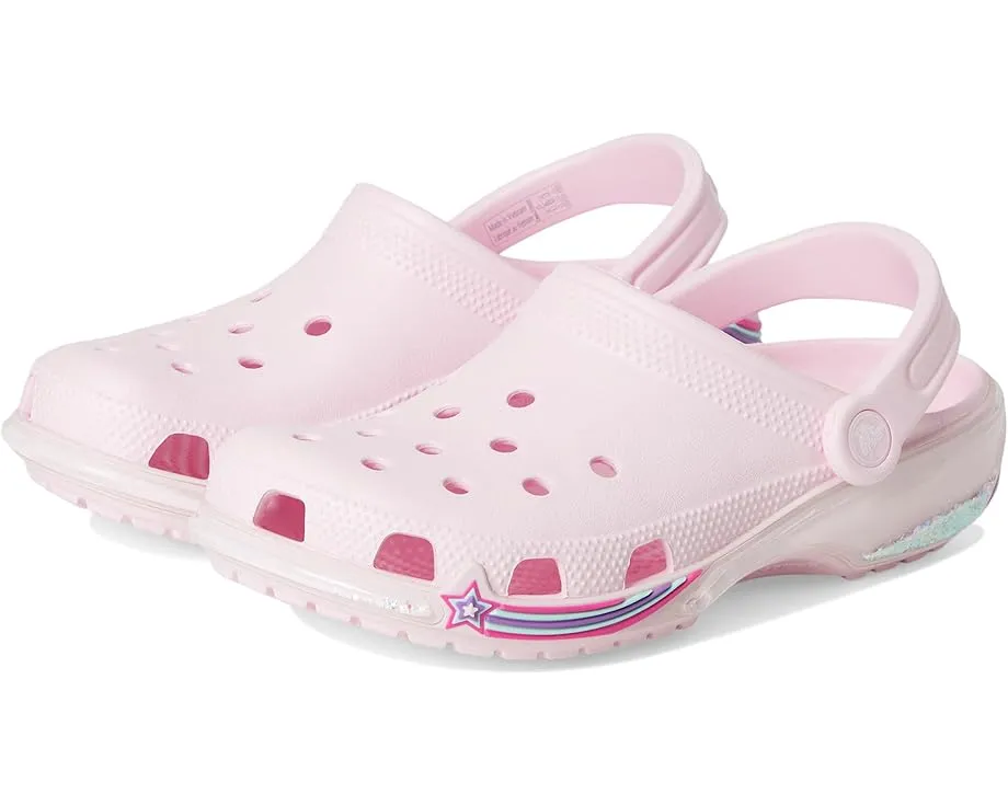 Crocs Classic Clogs детские сабо с принтами и графикай
