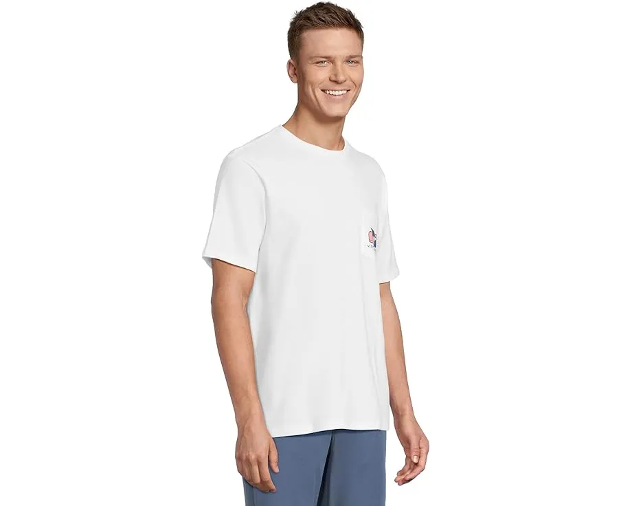 Футболка Vineyard Vines 2025 Graduation Whale с коротким рукавом и принтом