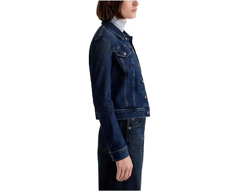 Джинсовая куртка AG Jeans Robyn Fitted с облегающим кроем