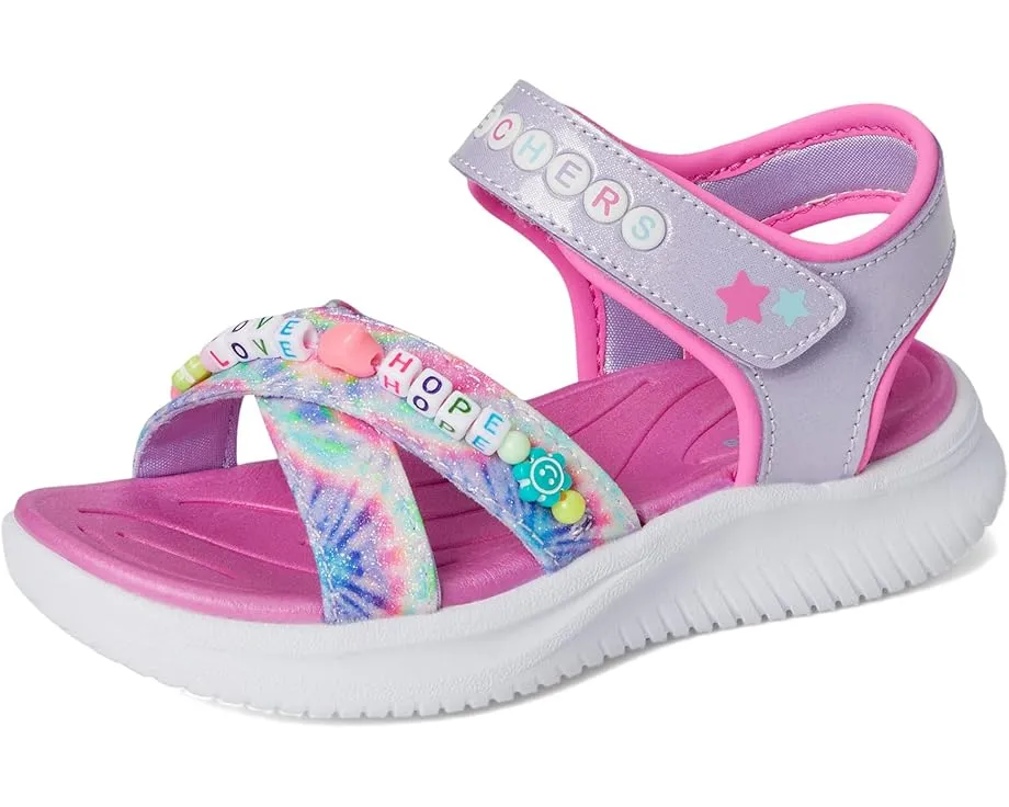 Детские сандалии Skechers Swifters с тематикой трактора и съемным ремешком