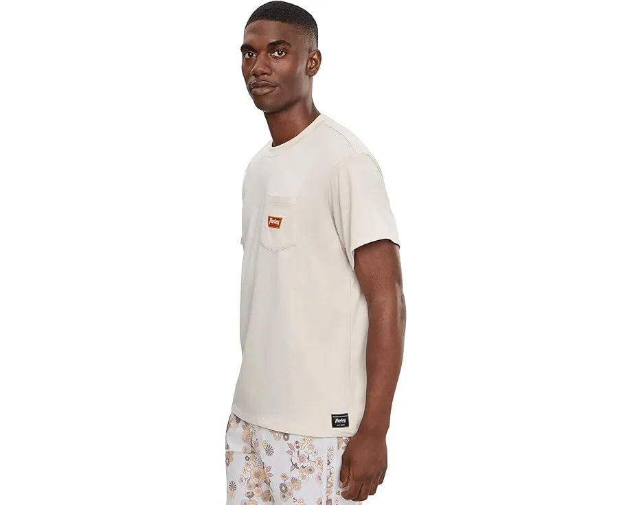 Hurley Built Patch Pocket Футболка с накладным карманом и свободным кроем