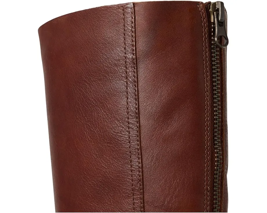 Kork-Ease Anny высокие сапоги до колена из итальянской кожи на платформе