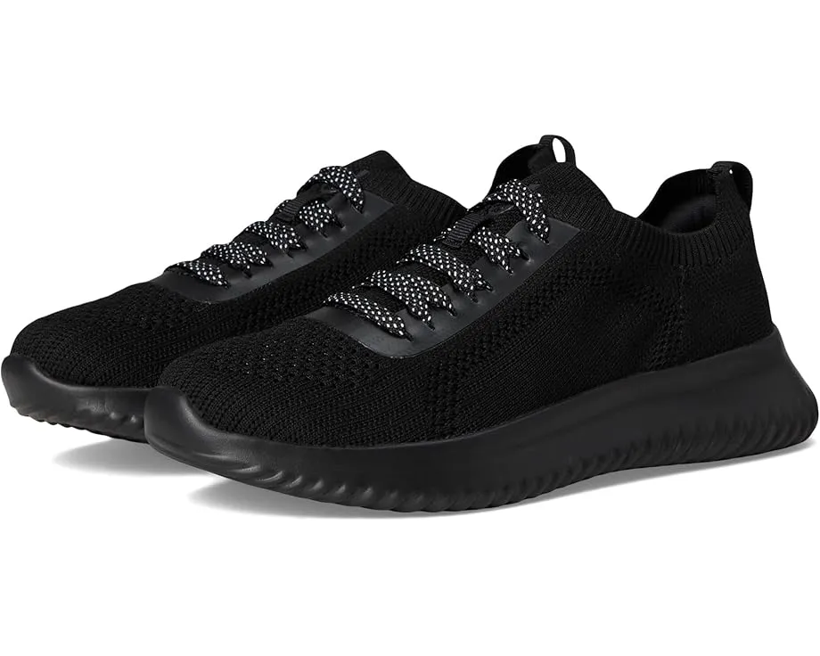 Кроссовки Brena на шнурках с трикотажным верхом и круглым носком