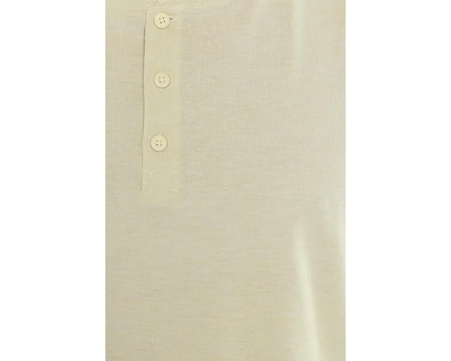 Хенли The North Face с короткими рукавами и смесовой тканью