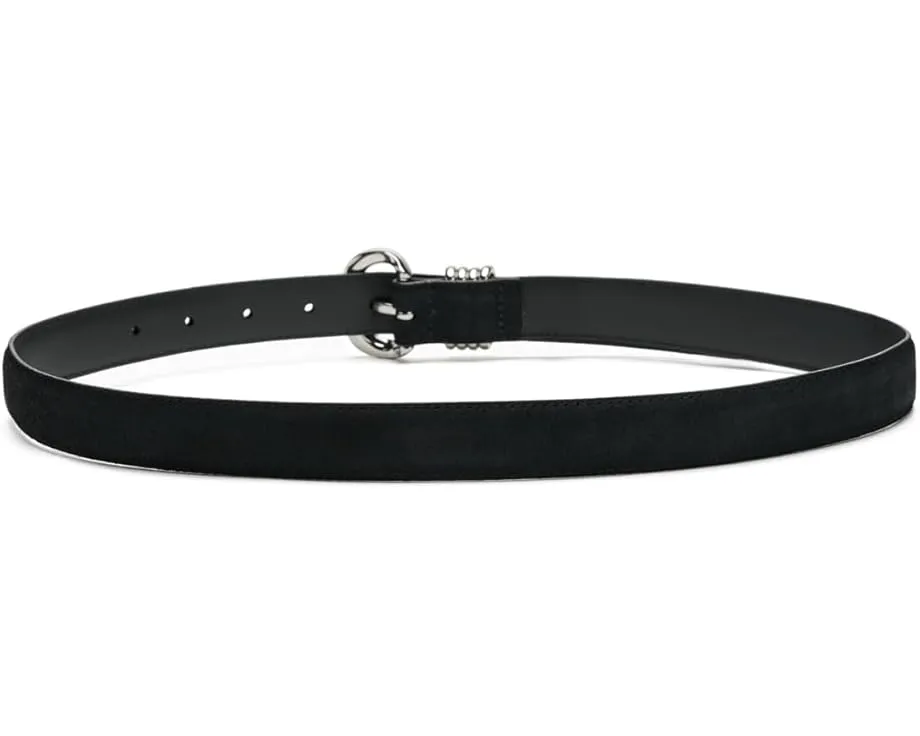 Ремень Madewell Suede Inez из замши и кожи с позолоченной фурнитурой