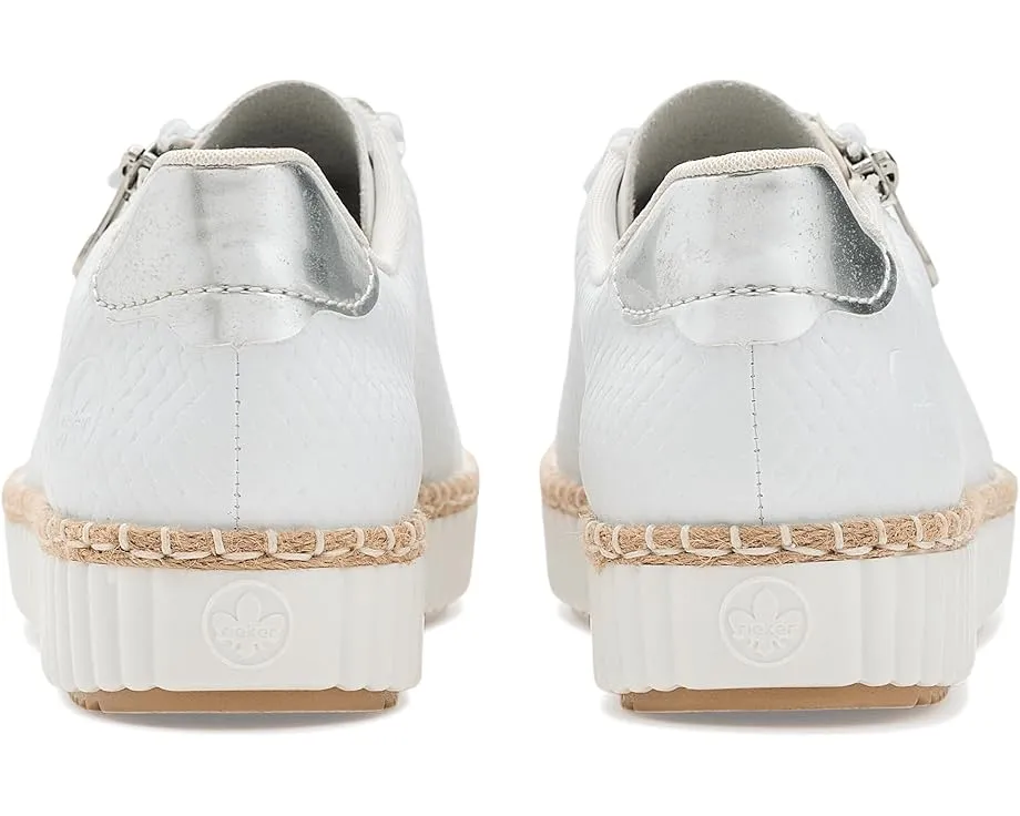 Кроссовки Rieker M2940 Enya 40 из гладкой кожи с молнией сбоку