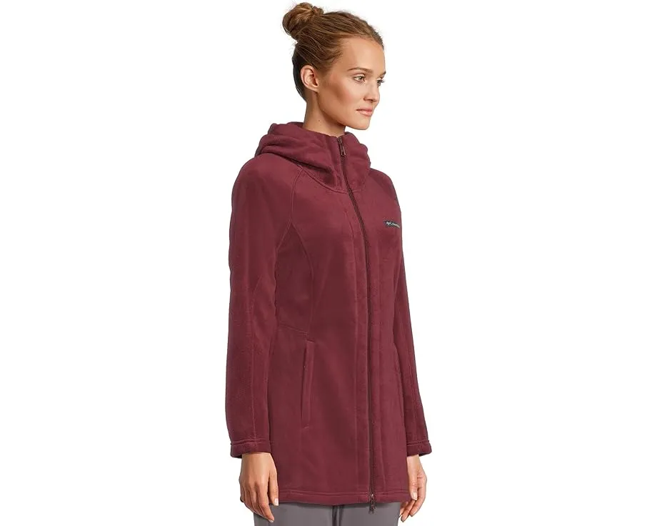 Длинный худи Columbia Benton Springs II из флиса MTR с капюшоном