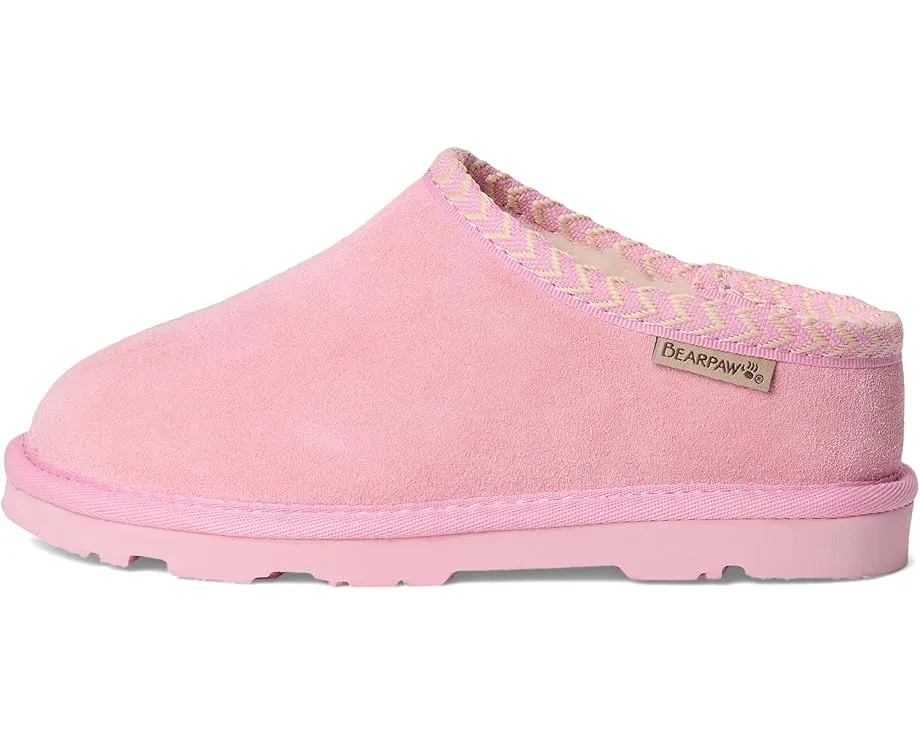 Детские тапочки Bearpaw Kids Tabitha из замши с подкладкой из смеси шерсти